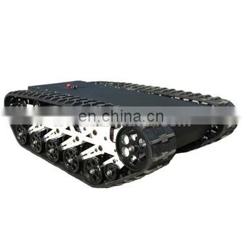 AVT-12T complex haline surface use robot chassis all terrain tacked robot chassis military robot