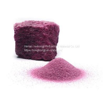 Competitive Price Electro-melting Pink Fused Chrome corundum Grit Abrasive Aggregate Raw Material