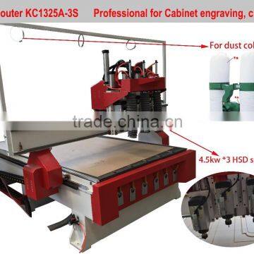 Discount Price KC1325A-3S CNC Wood Router Machine for Woodworking