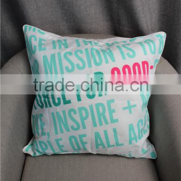 100%Polyester Printing Designs For Sofa Cushion Cover