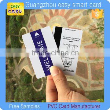 Low cost ISO14443A Rfid MF Classic IK RFID Card With Magnetic Strip