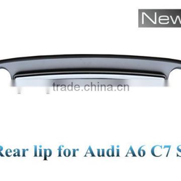 Rear lip for Audi A6 C7 S6