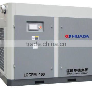 Touch screen control system energy saving Screw air compressor