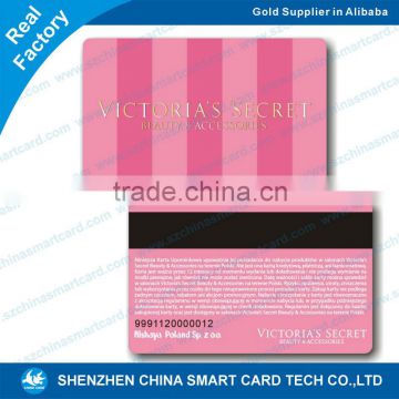 cr80 pvc loyalty card plastic magstripe smart card
