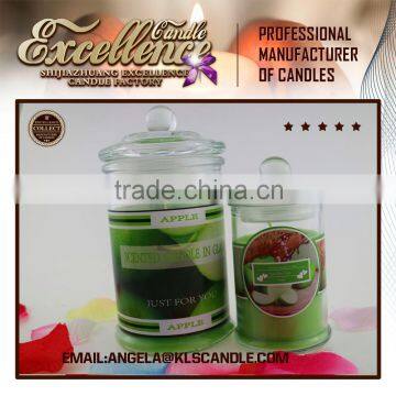 good quality scented glass jar candles wholesale in China