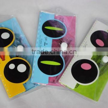 Hot!!!15cm Students' Cute Colorful Plastic Transparent Ruler Set