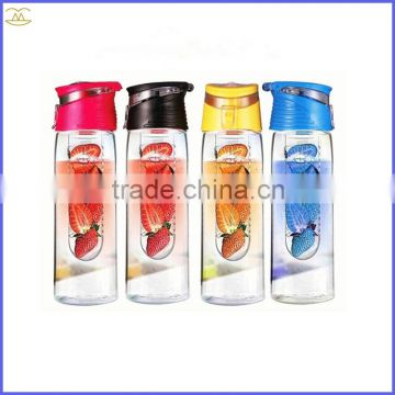2016 Cheap 27oz Bpa Free Tritan Fruit Infuser Bottle Fruit Juice Water Bottle New Fruit Water Infuser Plastic Bottle