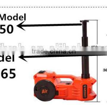 HF-EJ450 005 3TON 12V auto electric jack wtih air inflation dual-function horizontal type Electric hydraulic Bottle Floor jack