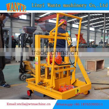 QT40-3C Hollow Block Making Machine For Sale road construction machinery