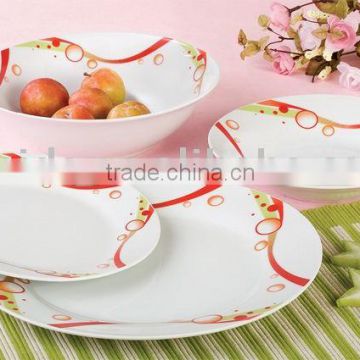 19pcs porcelain tableware ; porcelain dinnerware