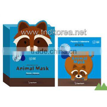 Berrisom Animal Mask Series - Raccoon(Placenta + Adenosine)