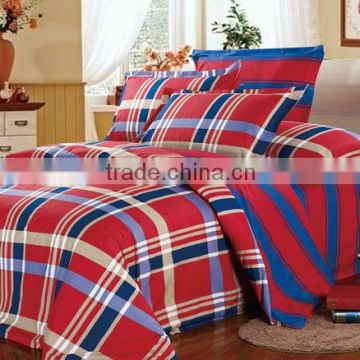 2014 Chinese bright cotton zebra printed home bedding set