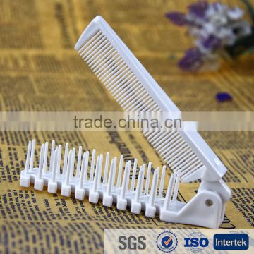 High quality disposable transparent hotel combs plastic small size hotel comb