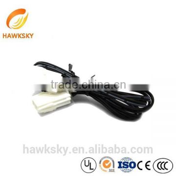 Best Selling Product TS16949 Black Color Electrical Wire Flat Cable