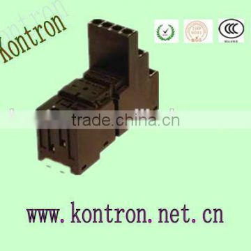 kontron din-rail 3 layer protective relay socket