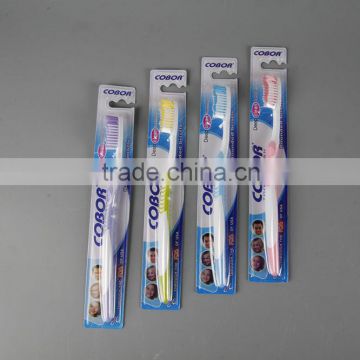 the cheap nylon and the high quality silicon adult toothbrush