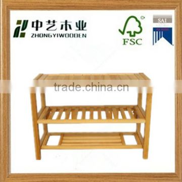 unqiue design handmade wooden shoe rack living roon furniture