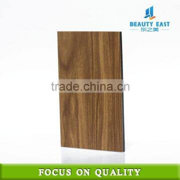 wood grain ACP PVDF Coated Aluminium Composite Panel