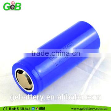 ICR26650 3.7v 5000mah li-ion electric bicycle battery cell