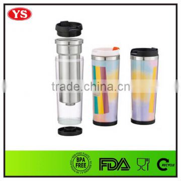12oz 350ml heat sensitive thermos stainless steel color changing tumbler