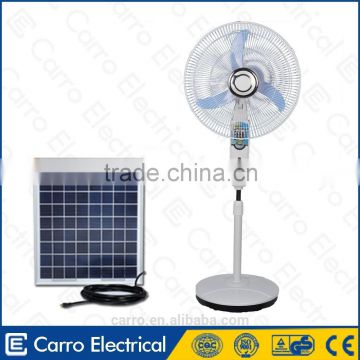 Carro Electrical 16inch 12v 15w solar powered standing fan DC-12V16K2
