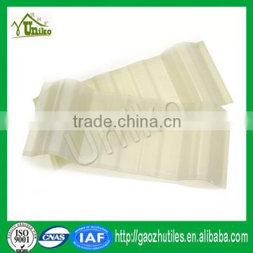 Latest technology plastic pvc profile no fading weather ability cheap translucent roofing tile