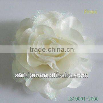 Ivory Handmade Fabric Flower --- Wedding dresses