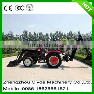 40hp tractor with front end loader and backhoe with CE certificate