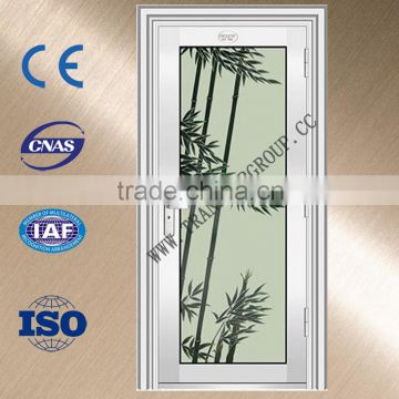 Classical style stainless steel building door lowest price