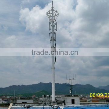 4G BTS telecommunication steel towers monopole antenna tower