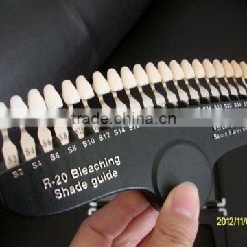 3D Teeth Whitening Shade Guide,plastic shade guide
