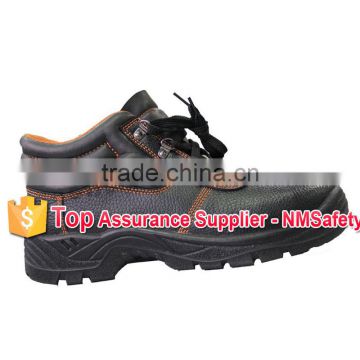 NMSAFETY good qualitycow split leather safety shoes