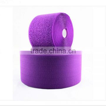 Nylon hook and loop button ribbons