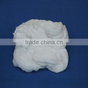 20s/2 raw white 100% spun polyester hank yarn for sewing thread