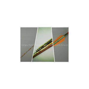 camo surface carbon arrow shaft, shooting arrow, archery arrow, hunting arrow, camo surface shaft