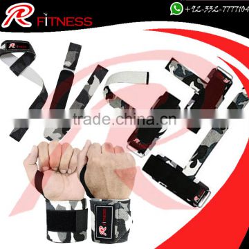Crossfit Camo Wrist Wrap /Camo lifting straps/Wrist Wraps / High Quality Heavy-duty Weightlifting Wrist Wraps
