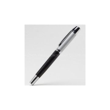 1.0MM Tip Size Luxury Leather Metal Roller Pen