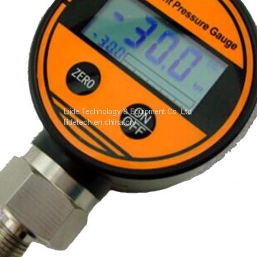 LD198 Digital Battery Pressure Gauge 62mm Battery Powered Radial Connection