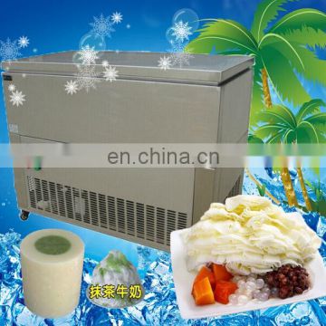 New Condition Hot Popular 6/8/9/12/15/20 barrels optional mein mein snow ice block machine for shaved snow ice