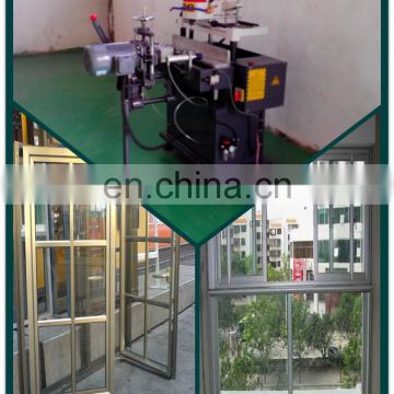 Lock-hole Groove Milling Machine for Making Aluminum Window and Door