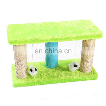 High Quality Eco-Friendly Wooden Luxury Cat Scratching Tree Parts House Cat Tree