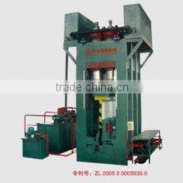 hydraulic press for bamboo reorganization (cool press)