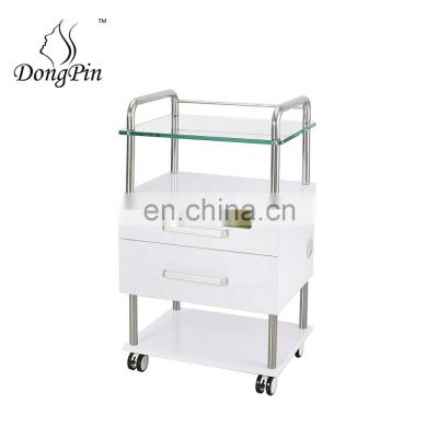 Stainless steel  disinfection medical trolley cart beauty salon trolley