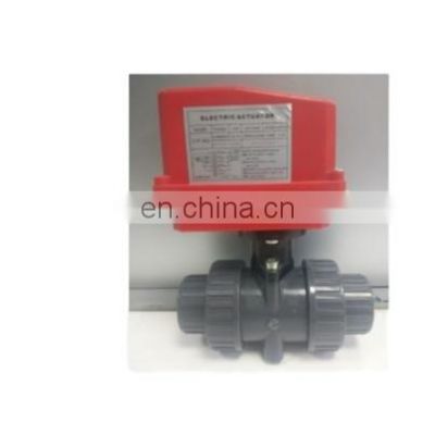 water control valve DN32 DN40 DN50 CTF-002 20nm 220v upvc electric water flow control valve
