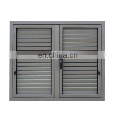 Aluminum Louver Plantation Shutters Casement Windows