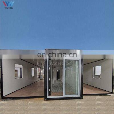 Professional factory small 2 bed  prefab shipping container house with office