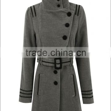 long length ladies coats/long length women's overcoat/latest design long coats for women's
