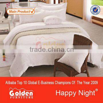 Foshan Happy Night Star hotel living bedding with 4 pcs for sale GOB-16