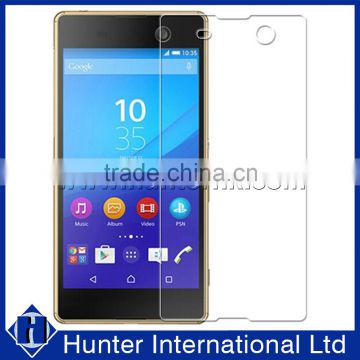 Newest Model 0.25D 0.3mm Screen Protector Tempered Glass For Sony M5