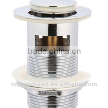 KingChun Free Samples wash basin pop up drain chrome stopper for bathroom fitting with overflow(K80N)
